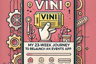 Rebuilding Vini: My Journey to Relaunch an Events App in 23 Weeks