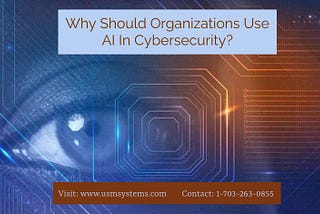 Why Should Organizations Use AI In Cybersecurity?