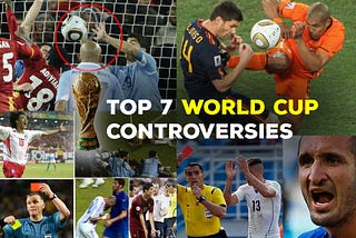 Top 7 World Cup Controversies In The Past.