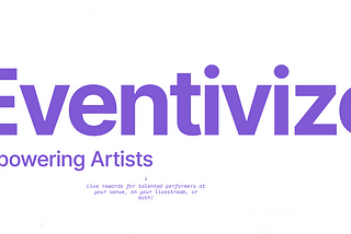 Eventivize — Empowering Artists