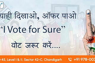 Cast your vote on time, make your future shine