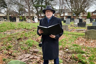 A Graveside Service at a Burial