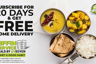 Tiffin and Dabba Services in Delhi by 24 seven