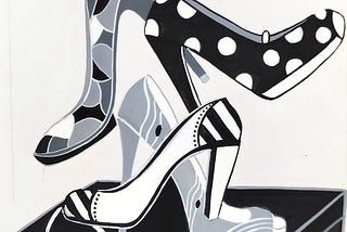 Fashion Sketches from My Designer’s Diary: A Play of Colors, Symmetry and Art