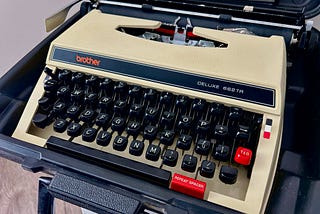 My Shift to a Mechanical Typewriter