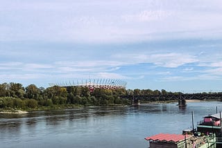 Across Warsaw’s Old Town, By The Banks of River Vistula