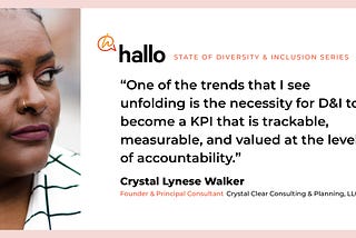 The State of Diversity & Inclusion — Insights From Crystal Lynese Walker