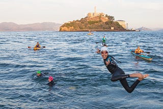 Swimming in the Ocean