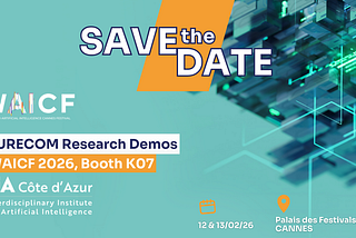EURECOM Showcases Cutting-Edge AI Research at WAICF 2026