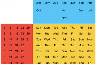 Crafting the Dynamic Month View: Mapping Time with SwiftUI Grid Layout [Part 6]