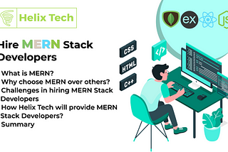 Hire MERN Stack Developers from Helix Tech!