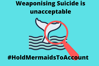 UK Mental Health & Suicide Prevention Organisations Must Hold Mermaids Gender to Account for…