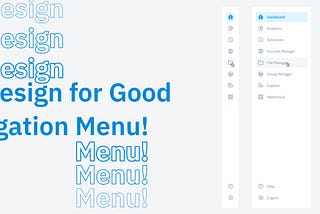 UX Design for Good Navigation Menu
