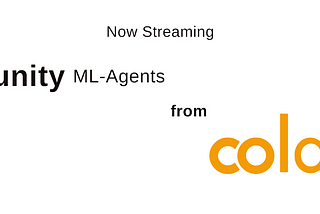 Live streaming ML-Agents training process from google colab