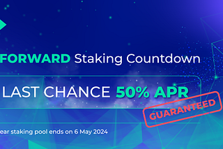 The Countdown Begins: Closure of the 4-Year Staking Pool — Guaranteed 50% APRs Awaits