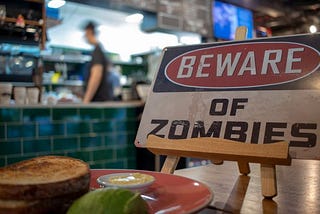 Deranged zombies — What’s with That? by Chris Hall-unsplash