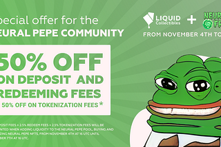 Special Offer for Neural Pepe community