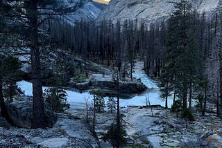 Backpacking in Yosemite National Park