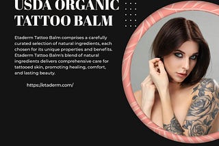 Can the Etaderm USDA Organic Tattoo Balm be used by men and women?