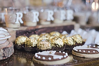 Ferrero Rocher with Nutella cream