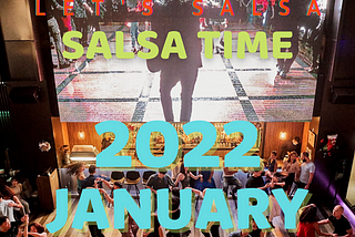 Taipei Salsa Events list in January