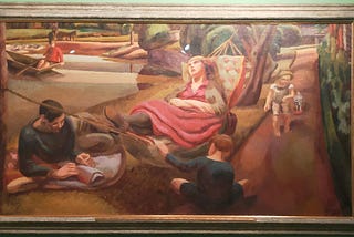 Too Much Muck on the Garden? - Preparing Duncan Grant’s ‘The Hammock’ for loan