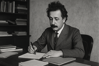 Before E=mc², He Worked at a Desk