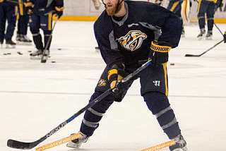 Predators Spotted Practicing with Rulers Attached to Skates to Avoid Future Offside Calls