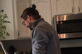 An Interview With My Spouse, Who Grew a Man Bun in Quarantine