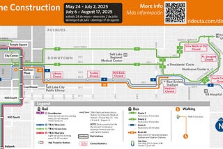 Important Transit Information: TRAX Red Line Closure