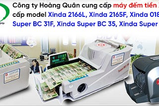 Máy đếm tiền Xinda cao cấp