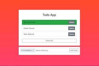 Most Simple Todo App (Javascript)