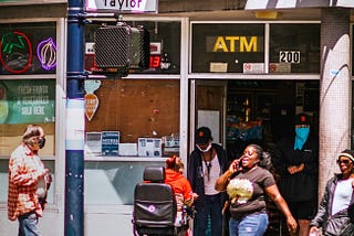 Street scene in SF’s Tenderloin