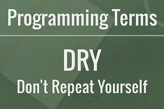 DRY vs WET Principles — Php Implementation