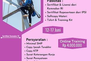 TKBT 2

TERLARIS, WA +62 822-1166-8840, PUSAT PELATIHAN K3 KEMNAKER SURABAYA 

Klik https://wa.me/62