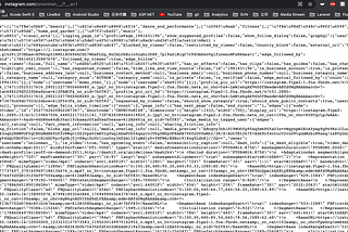 #25 串接 IG JSON API 製作 IG 的使用者 & tag 頁面（一）分析IG JSON