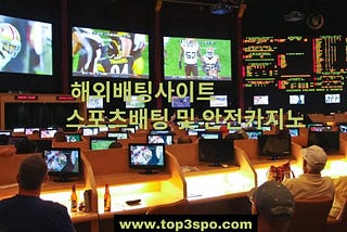Customers watch games at The new york sports book in November 8
