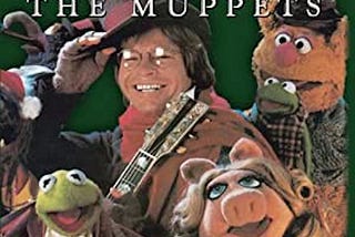 Album cover photo of the John Denver & The Muppets Christmas album “A Christmas Together”