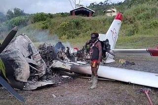 East Indonesian Rebels Burn Christian Missionary Plane, American Pilot Heavily Traumatized