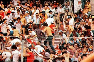 football violence in Spain 1982