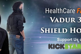 HealthCare Family’s Newest Kickstarter Launch: The Vadur 360 Back-braced Shield Hoodie