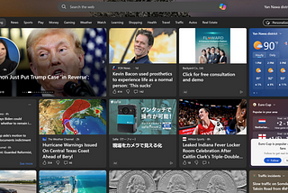 How to Remove Unprofessional News in Microsoft Edge New Tab Screen