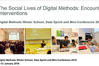 7 key issues for digital methods in social science: dmi18 takeaways