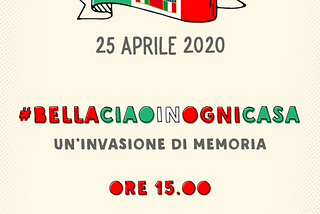 Let us all sing “Bella Ciao” on April 25, 75th anniversary of Italy’s Liberation Day