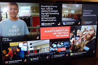 Smazing Boosts Social Fan Engagement at #ProWrestling Event.