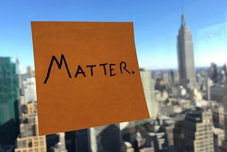 Matter SF ∞ NYC