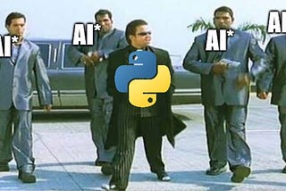 AI-Python meme