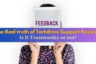 Techdrive Support Reviews