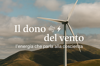 Il dono del vento: l’energia che parla alla coscienza