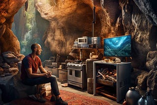 Online Business In A Cave…